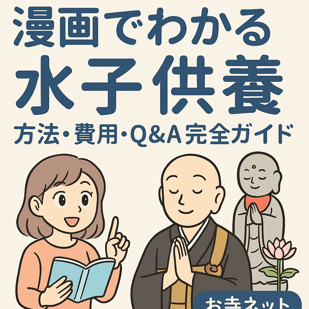 漫画でわかる水子供養｜方法・費用・Q&A完全ガイド｜お寺ネット